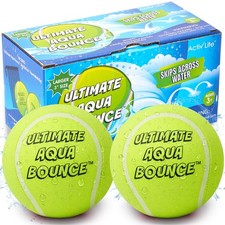 Activ Life Ultimate Tennis 3  Water Skip Balls 2 Pack Pool Games Water Sports