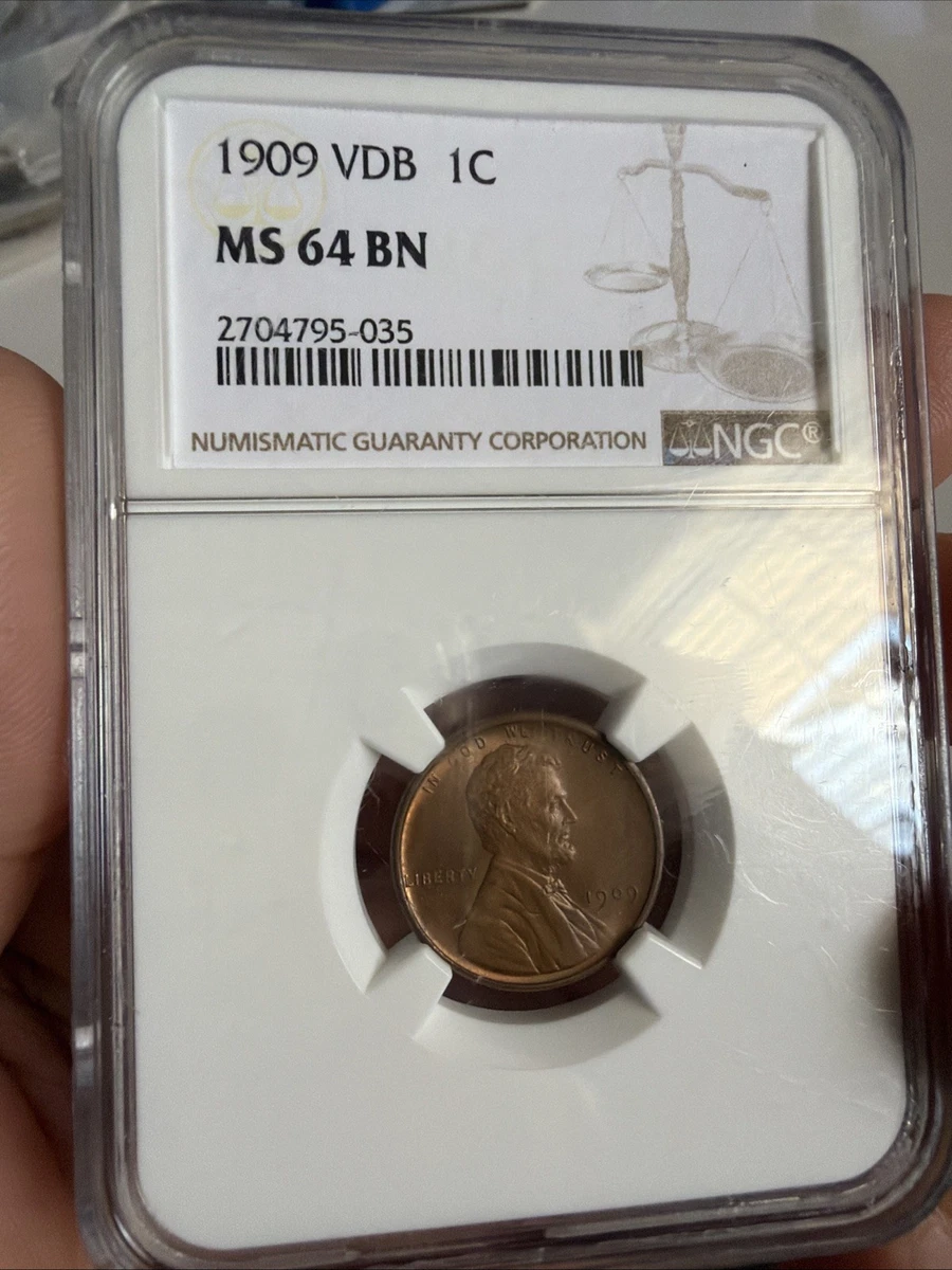 MS 64 Graded Lincoln Wheat US Small Cents (1909-1958) for sale | eBay