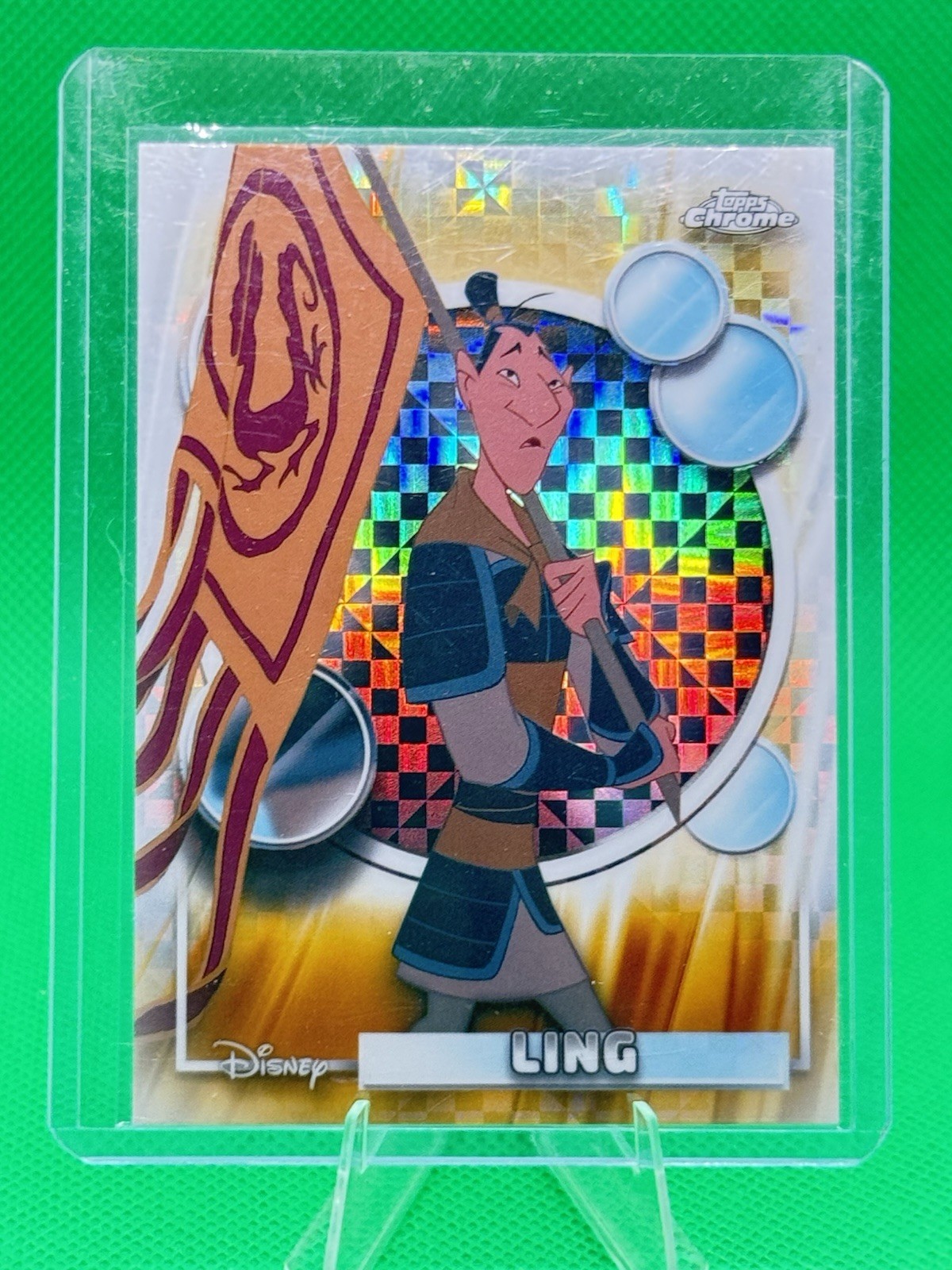2026 Topps Chrome Disney Mulan Ling #131 Parallel/Variety Non-Sport Card