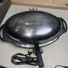 Vintage Berns Air King Holliwood Electric Table Broiler Model 60 S 1950S