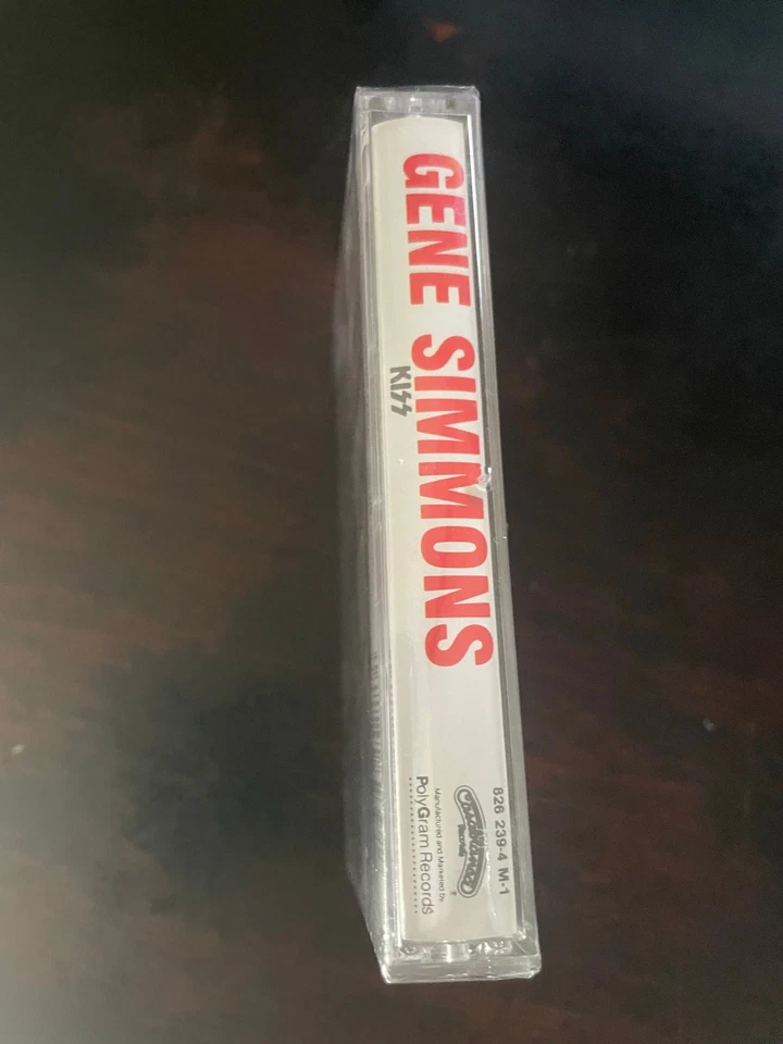 Sealed KISS Gene Simmons Solo Album Cassette Tape - Image 3 of 4