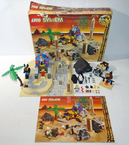 LEGO System Adventurers Sphinx Secret Surprise Set #5978 *Incomplete*