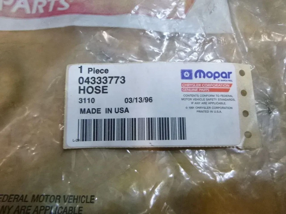 Dodge Daytona Shadow Spirit Daytona Plymouth Sundance Servomanguera 4333773 NUEVO Foto 3 de 4