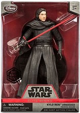 Star Wars 6 Elite Series Die-Cast Figure Kylo Ren Unmasked Episode VII  A Force