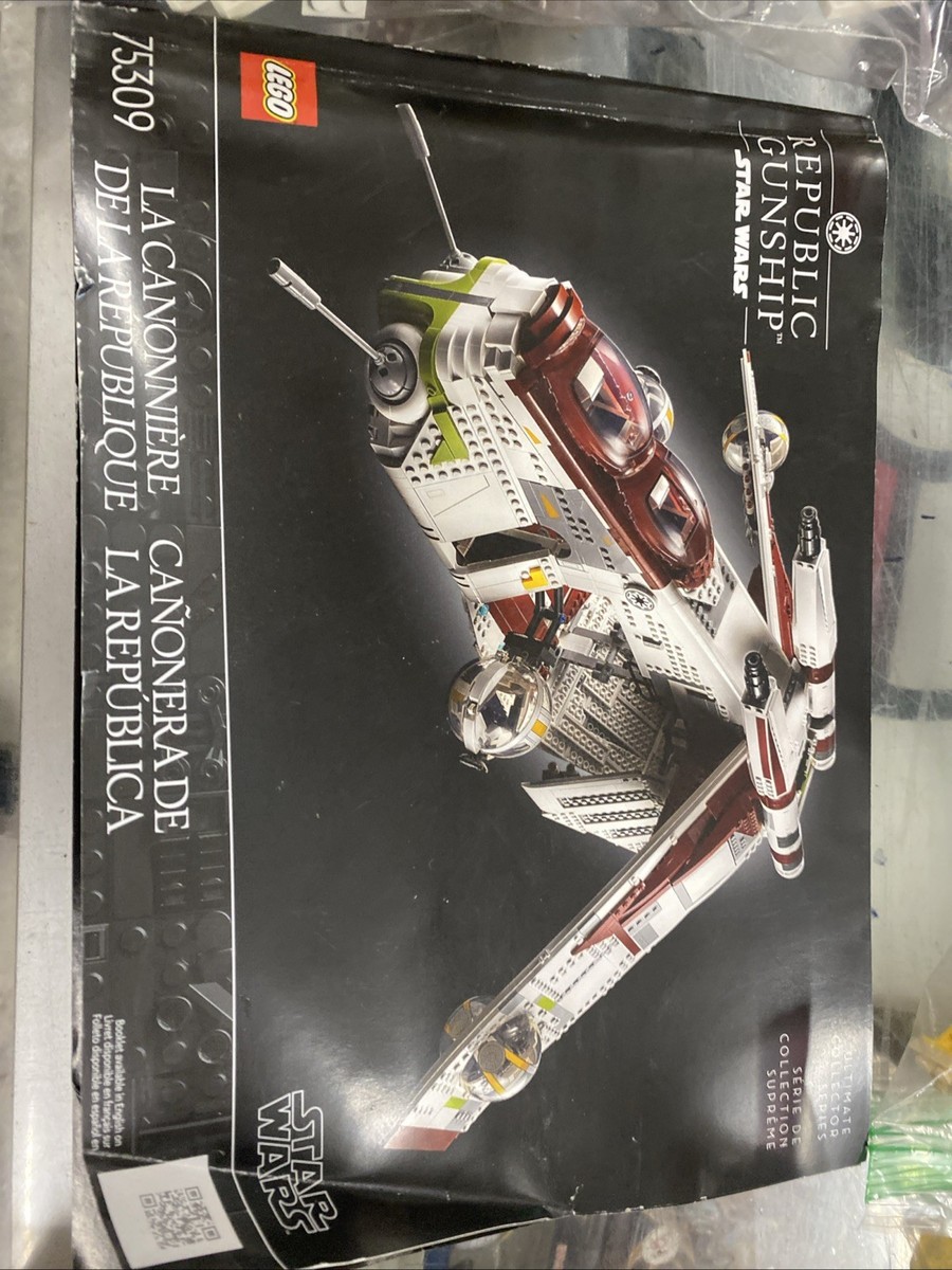 LEGO STAR WARS UCS Republic Gunship 75309 Set Retired - NO