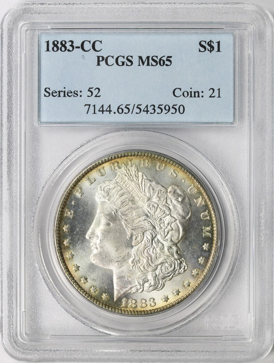 1883 Year Grade MS 65 Morgan Dollars (1878-1921) for sale | eBay
