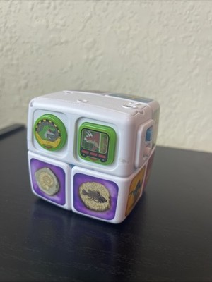 VTech Twist Adventures Dino Discoveries Interactive Cube Toy Learning Kids WORKS