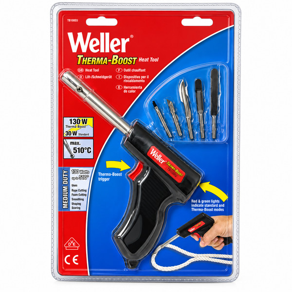 Weller TB100EU LöTpistole 230 V 130 W Bleistiftform, MeißElform, Seilschneide...-image