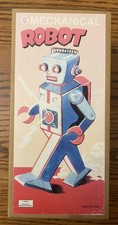 Schylling MS384 Tin Wind-Up Mechanical Robot NEW IN BOX