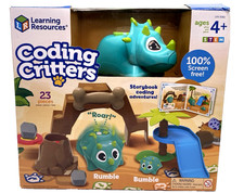 NIB Learning Resources Coding Critters Rumble Bumble Dinosaurs STEM Preschool