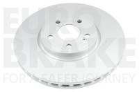 2X Eurobrake Bremsscheibe BelüFtet Ø330Mm FüR Mercedes-Benz Cla Shooting Brake
