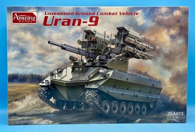 Amusing Hobby AH 35A073 1/35 Unmanned Ground Combat Vehicle Uran-9 Brand New