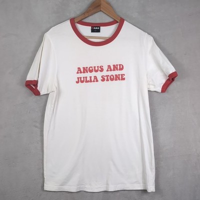 Angus And Julius Stone Vintage White T Shirt Size Large Official Merch