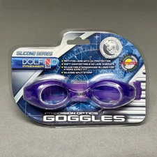 DOLFINO Premier SILICONE SERIES Precision Optics Swim Googles ANTI-FOG DG-0645