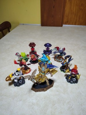 Huge Skylanders Trap Team Lot 11 Figures Trap Masters SuperChargers Tested