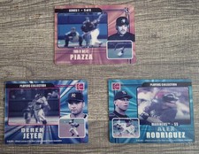 Kodak Players Collection Series 1 MLB Cards Lot of 3 Jeter Rodriguez Piazza