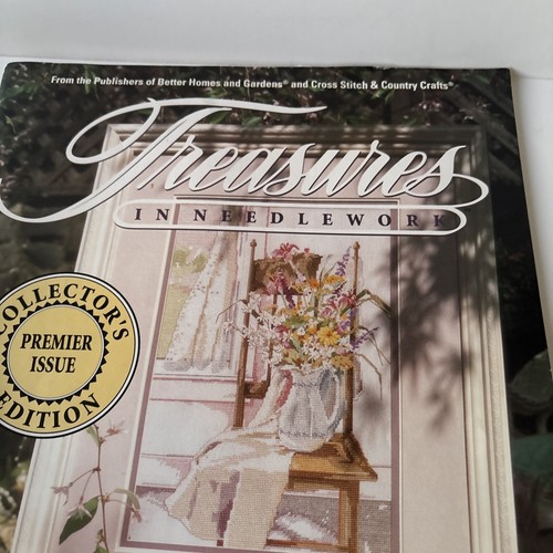 Treasures in Needlework PREMIER ISSUE Vol 1 No 1 Sept 1992 Magazine Better Homes - Picture 3 of 16