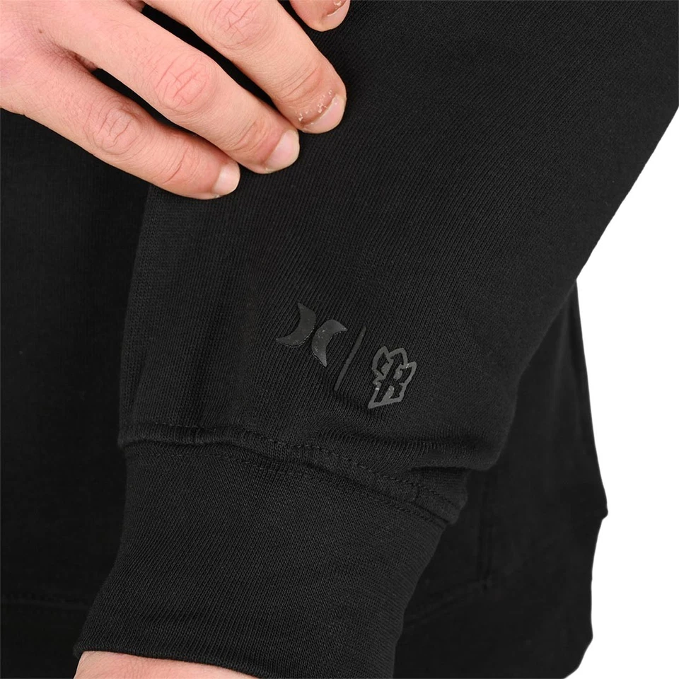 Sudadera Con Capucha Hurley Samukai O&O - Negra - Imagen 4 de 4
