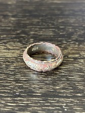 925 Silver Vintage Floral Pattern Ring