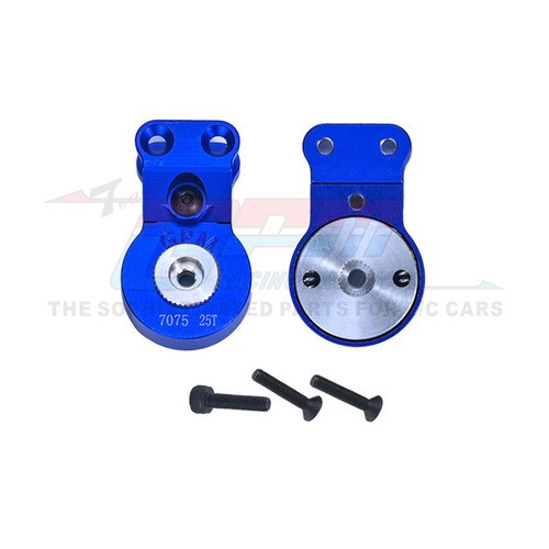 Aluminum 7075 Servo Saver Steering 23T/25T W. Built-In Spring For 1/10 Gorgon - Picture 12 of 27