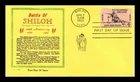 Dr Jim Stamps Battle Of Shiloh Civil War Centennial FDC Rainbow Cachet