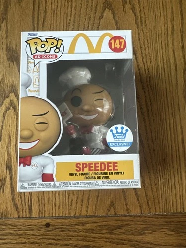 Funko Pop! Vinyl: Ad Icons- McDonald's - Speedee - Funko (Exclusive) #147 New!