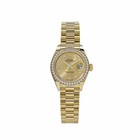 Rolex Datejust 28 279138RBR Ladies Yellow Gold Champagne Diamond Dial