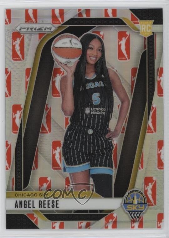 2024 Panini Prizm WNBA WNBA Logo Prizm Angel Reese #147 Rookie RC 1b8m