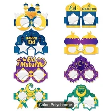8 pack eid mubarak glasses ramadan party decor goody  favors Photo Prop for kids