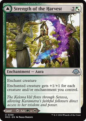 Strength of the Harvest // Haven of the Harvest [Modern Horizons 3] Near Mint