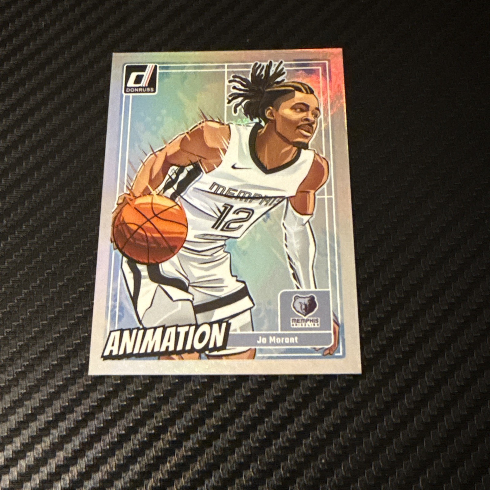 2024-25 Panini Donruss Optic Ja Morant Animation Case Hit SSP