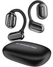 Monster Open Free AC100 Open Ear Bluetooth 5.3 Headphones, Wireless Earbuds with