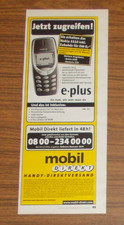 Seltene Werbung Mobil Direkt Nokia 3310 Mobil...