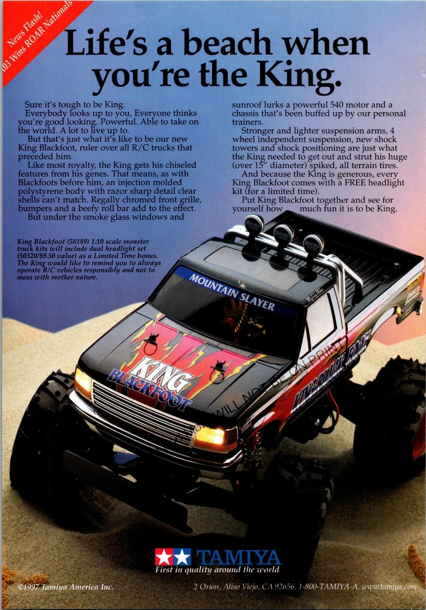 Tamiya Blackfoot 1:10 RC Model Cars, Trucks & Motorcycles for sale