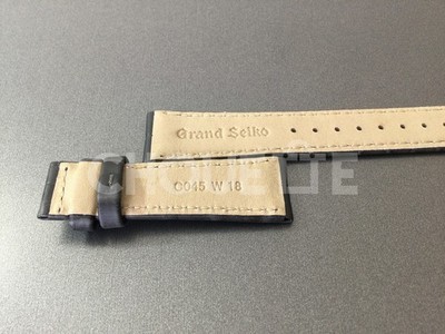 OEM Grand Seiko 44GS SBGW291 / 9S64-00X0 18mm Gray Crocodile