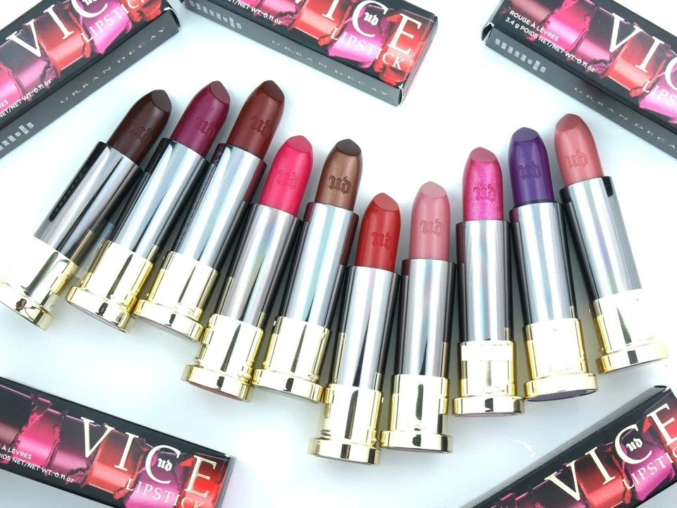 URBAN DECAY VICE LIPSTICK .11 OZ / 3.4 G FULL SIZE RARE HARD TO FIND COLORS NIB - Image 2 of 2