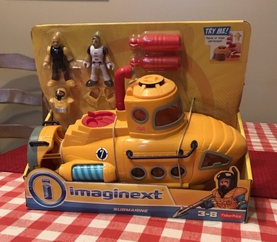 Imaginext Ocean Adventure YELLOW SUBMARINE NEW IN PACKAGE FISCHER PRICE 2015