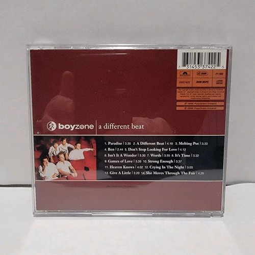 A Different Beat by Boyzone CD 1997 Excellent - Picture 2 of 3
