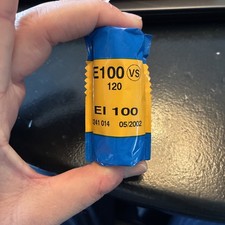 Kodak Ektachrome E100VS 220 Film - One Roll - Discontinued - Expired 05/2002