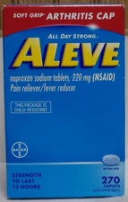 Aleve Arthritis Cap All Day Strong 220 mg (NSAID Pain/Fever Reliever 270 Caplets