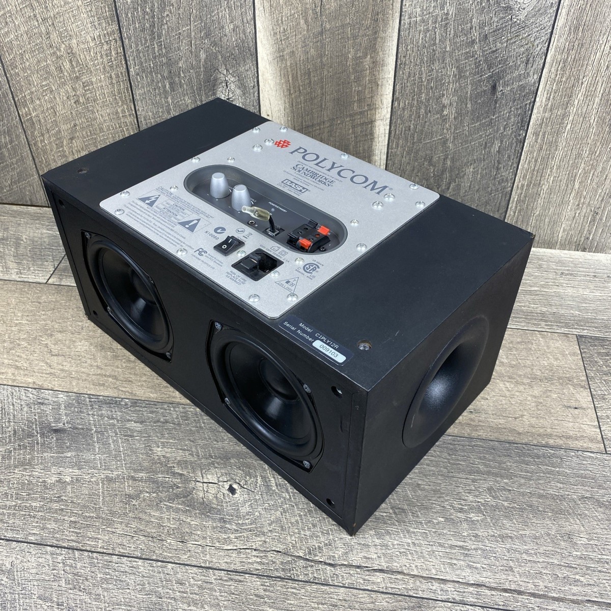 Polycom Bash Cambridge Soundworks C1PLY12R Subwoofer | eBay