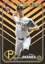 2024 Topps Update Paul Skenes Rookie Holiday Parallel #US100