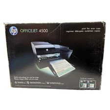 HP OfficeJet 4500 G510g All-In-One Inkjet Printer Print Fax Scan Copy Open Box