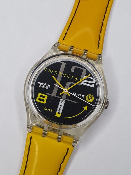 Swatch Canard Lack GK714 - funktioniert - 34mm