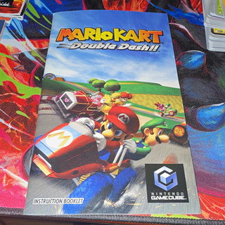 Nintendo Mario Kart: Double Dash!! Original Manual Booklet English (GameCube)