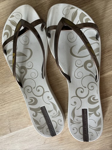 IPANEMA by Gisele Bündchen Zehensandalen Flip-Flop Beige/bronze Flach Gr 41/42 - Bild 4 von 6