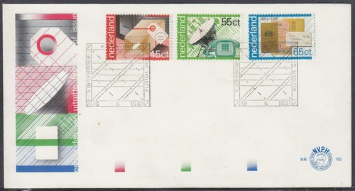 Netherlands Scott 609-11 FDC - Various Anniversaries