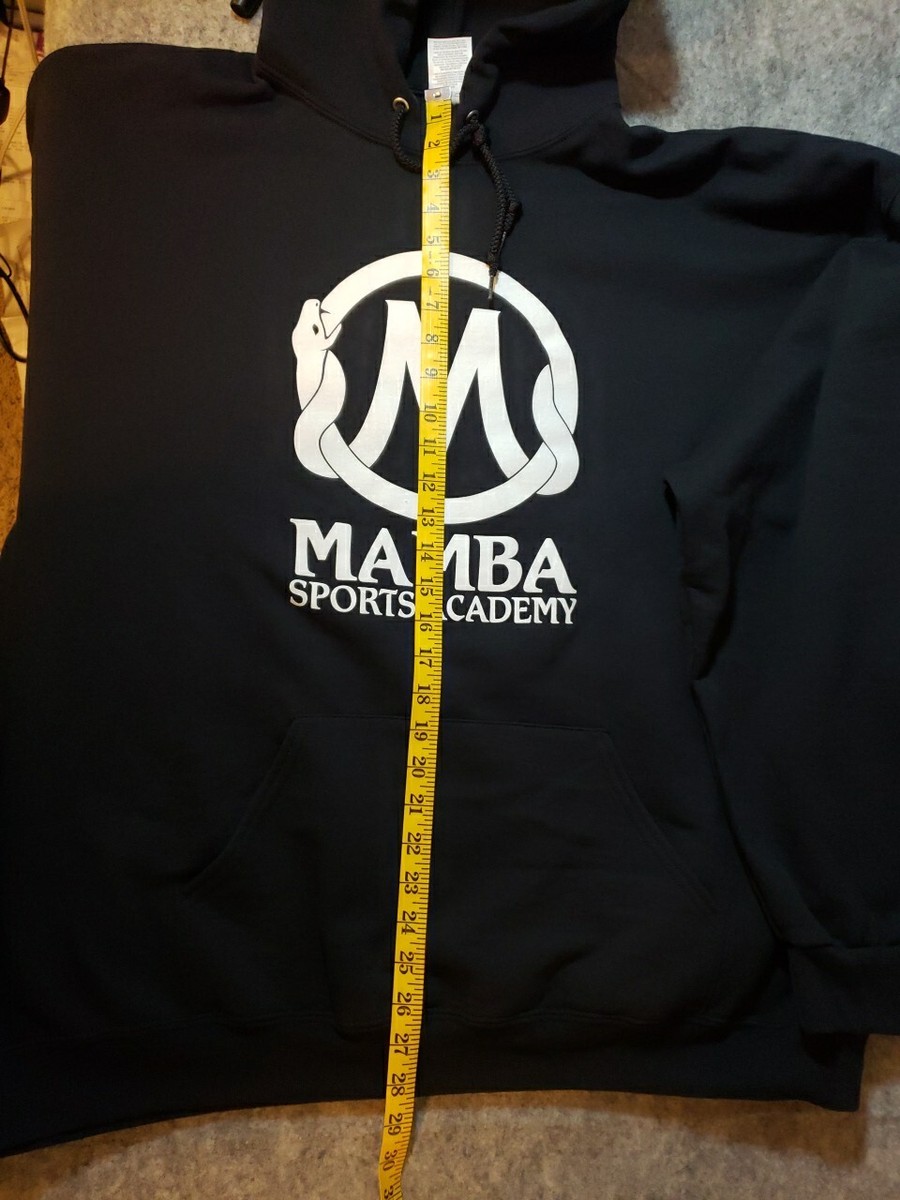 Legends Mamba Sports Academy Hoodie Men's (3XL) Black Kobe Bryant