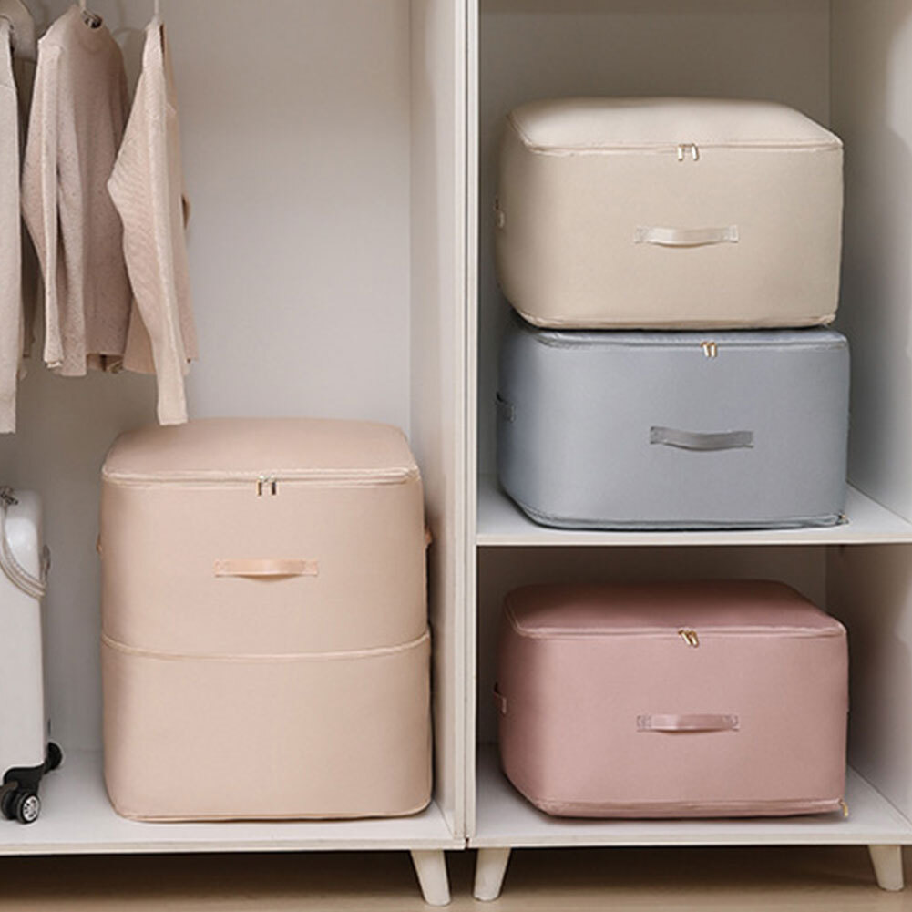 Compression Packing Cubes Clothes Storage Bag for Comforter Bedding Pillow Sheet-image