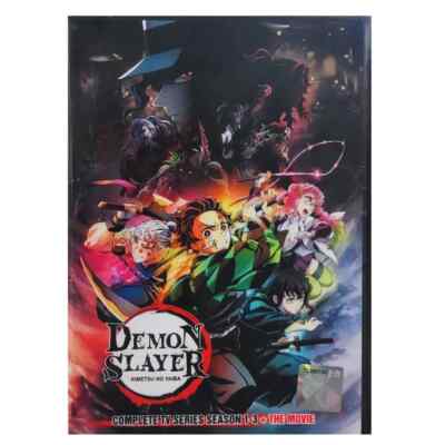 ENGLISH DUBBED Demon Slayer: Kimetsu No Yaiba Season 1-3  Movie